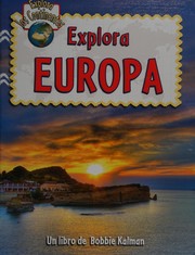 Cover of: Explora Europa (Explora Los Continentes)