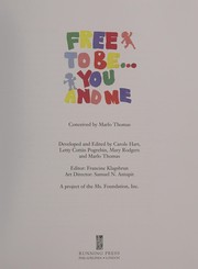 Cover of: Free to be...you and me by [edited by] Francine Klagsbrun.