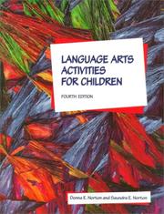 Cover of: Language arts activities for children by Donna E. Norton