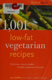 Cover of: 1,001 low-fat vegetarian recipes