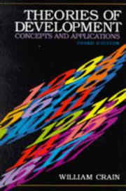 Cover of: Theories of development by William C. Crain