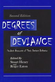 Cover of: Degrees of Deviance by 