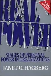 Cover of: Real Power: Stages of Personal Power in Organizations, Third Edition