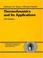 Cover of: Thermodynamics and its applications