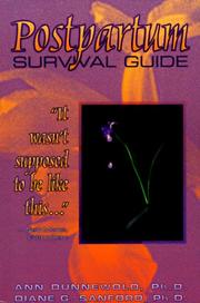 Cover of: Postpartum Survival Guide by Ann Dunnewold, Diane G. Sanford