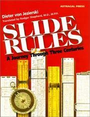 Slide Rules by Dieter von Jezierski