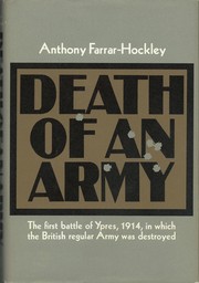 Cover of: Death of an Army by Anthony H. Farrar-Hockley