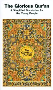Cover of: The Glorious Qur'an