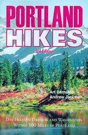 Cover of: Portland Hikes by Art Bernstein, Andrew Jackman