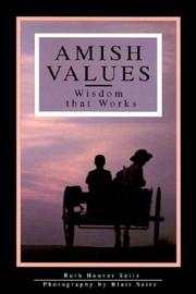 Cover of: Amish values by Ruth Hoover Seitz