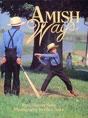 Cover of: Amish ways by Ruth Hoover Seitz