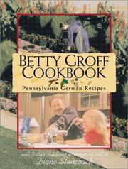 Cover of: Betty Groff cookbook by Betty Groff