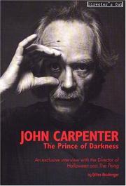 John Carpenter by Gilles Boulenger