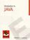 Cover of: Introduction to Java