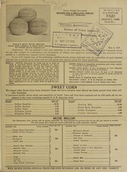 Cover of: Western Seed & Irrigation Company [price list]: May 8, 1936