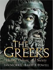 Cover of: The Greeks by Ian Morris, Ian B. Morris, Barry B. Powell, Ian B. Morris, Barry B. Powell