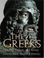 Cover of: The Greeks by Ian B. Morris, Barry B. Powell