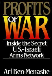 Cover of: Profits of war by Ari Ben-Menashe