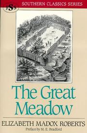 Cover of The great meadow