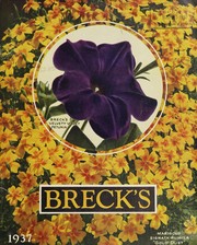 Cover of: Breck's, 1937 by Joseph Breck & Sons