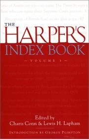 Cover of: The Harper's index book