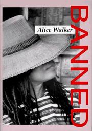 Cover of: Alice Walker banned by Alice Walker