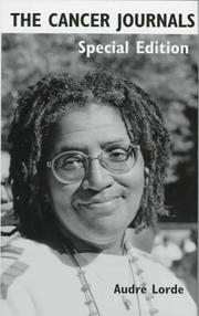 Cover of: The cancer journals by Audre Lorde