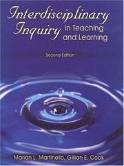 Cover of: Interdisciplinary inquiry in teaching and learning by Marian L. Martinello