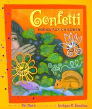 Cover of: Confetti: Poems for Children