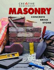 Cover of: Masonry: Concrete, Brick, Stone