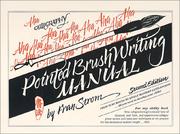 Cover of: Pointed Brush Writing Manual by Fran Strom