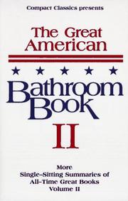 Cover of: The Great American Bathroom Book, Volume 2: The Second Sitting