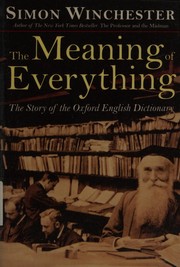 The meaning of everything by Simon Winchester