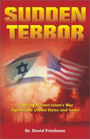 Cover of: Sudden Terror by David Friedman