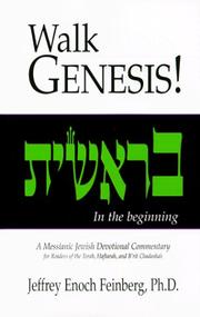 Cover of: Walk Genesis! by Jeffrey Enoch Feinberg