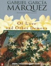 Cover of: Of love and other demons by Gabriel García Márquez