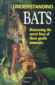 Cover of: Understanding bats by Williams, Kim