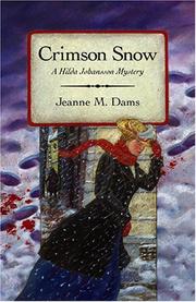 Cover of: Crimson snow: a Hilda Johansson mystery