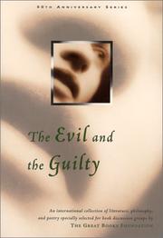 Cover of: The Evil and the guilty. by 