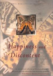 Cover of: Happiness and discontent