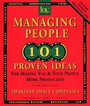 Managing people by Sara P. Noble