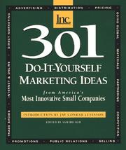 Cover of: 301 Do-It-Yourself Marketing Ideas: From America's Most Innovative Small Companies