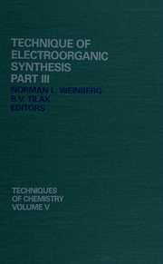 Technique of electroorganic synthesis