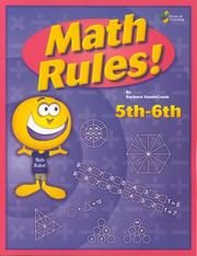 Cover of: Math rules! by Barbara VandeCreek