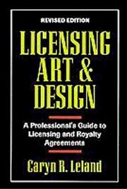 Cover of: Licensing art & design by Caryn R. Leland