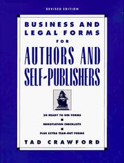 Cover of: Business and legal forms for authors and self-publishers