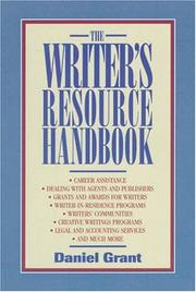 Cover of: The writer's resource handbook by Grant, Daniel.