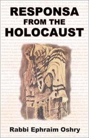 Responsa from the Holocaust by Ephraim Oshry