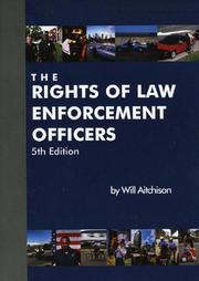 Cover of: The Rights of Law Enforcement Officers