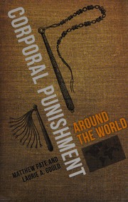 Cover of: Corporal punishment around the world by Matthew Pate